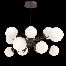 Hammerton PLB0092-0D-FB-WL-001-L3 - Gaia Oval Starburst Chandelier