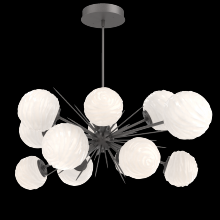 Hammerton PLB0092-0D-GP-WL-001-L3 - Gaia Oval Starburst Chandelier