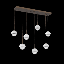 Hammerton PLB0093-07-FB-WC-C01-L1 - Cabochon Linear Pendant Chandelier