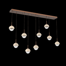 Hammerton PLB0093-09-BB-TC-C01-L1 - Cabochon Linear Pendant Chandelier