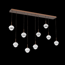 Hammerton PLB0093-09-BB-WC-C01-L1 - Cabochon Linear Pendant Chandelier