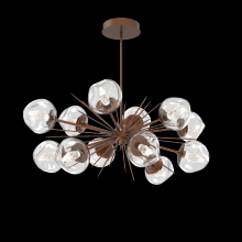 Hammerton PLB0095-0D-BB-GC-001-L1 - Luna Oval Starburst Chandelier