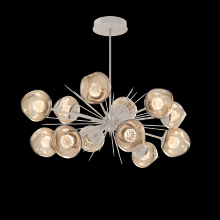 Hammerton PLB0095-0D-BS-FB-001-L1 - Luna Oval Starburst Chandelier