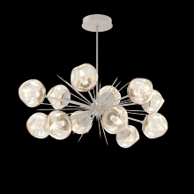 Hammerton PLB0095-0D-BS-GA-001-L3 - Luna Oval Starburst Chandelier