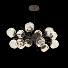 Hammerton PLB0095-0D-FB-FA-001-L1 - Luna Oval Starburst Chandelier