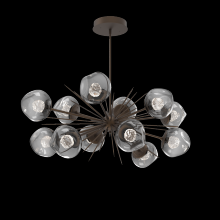 Hammerton PLB0095-0D-FB-FS-001-L1 - Luna Oval Starburst Chandelier