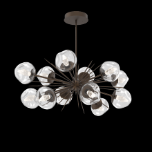 Hammerton PLB0095-0D-FB-GC-001-L1 - Luna Oval Starburst Chandelier