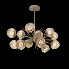 Hammerton PLB0095-0D-GB-FB-001-L1 - Luna Oval Starburst Chandelier