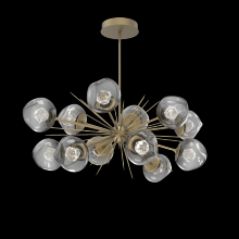 Hammerton PLB0095-0D-GB-ZS-001-L1 - Luna Oval Starburst Chandelier