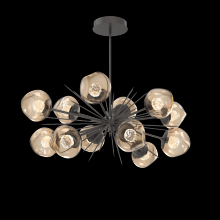 Hammerton PLB0095-0D-GP-FB-001-L1 - Luna Oval Starburst Chandelier