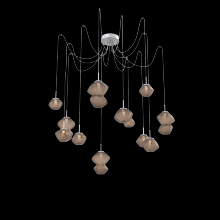 Hammerton SCB0089-12-CS-B-C01-L3 - Mesa Round 12pc Swag Multi-Pendant