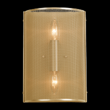 Hammerton CSB0019-11-GB-0-E1 - Uptown Mesh Cover Sconce-11