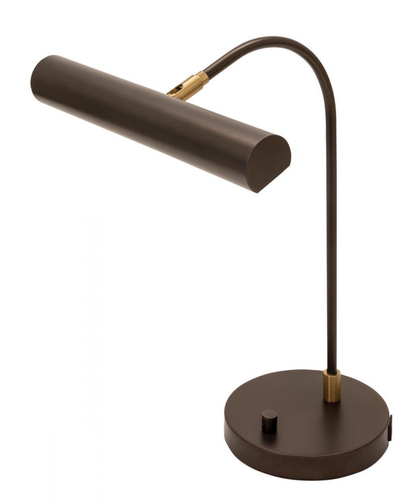 2-LIGHT CHESTNUT BRONZE DESK LAMP