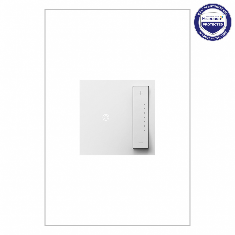 adorne® 0-10V sofTap® Dimmer, White, with Microban®