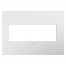 Legrand AD3WP-WHW - EX CAP FPC WP, WHITE ON WHITE WALL PLATE, WHITE ON WHITE