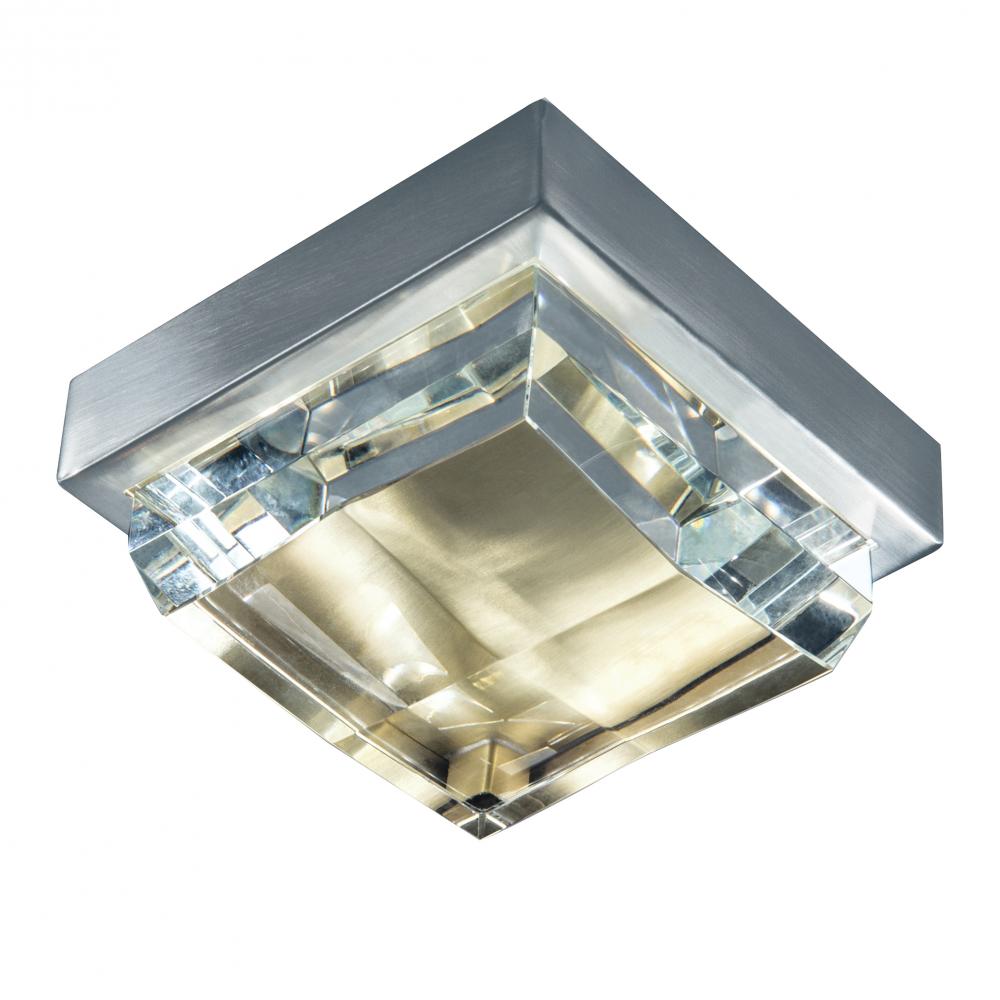 Crystal Mini Flush Mount Light