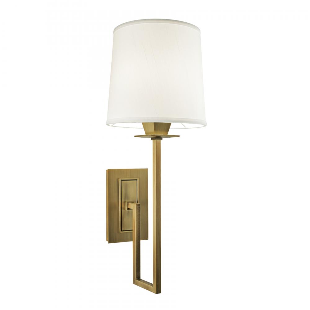 Maya Single Sconce - Aged Brass