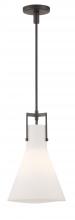 Norwell 4661-OB-MO - Izel 1-Light Glass Pendant - Oil Rubbed Bronze