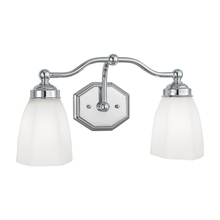 Norwell 8319-CH-HXO - Trevi 2 Light Sconce