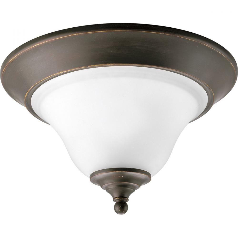 Trinity Collection One-Light 12-1/2" Close-to-Ceiling