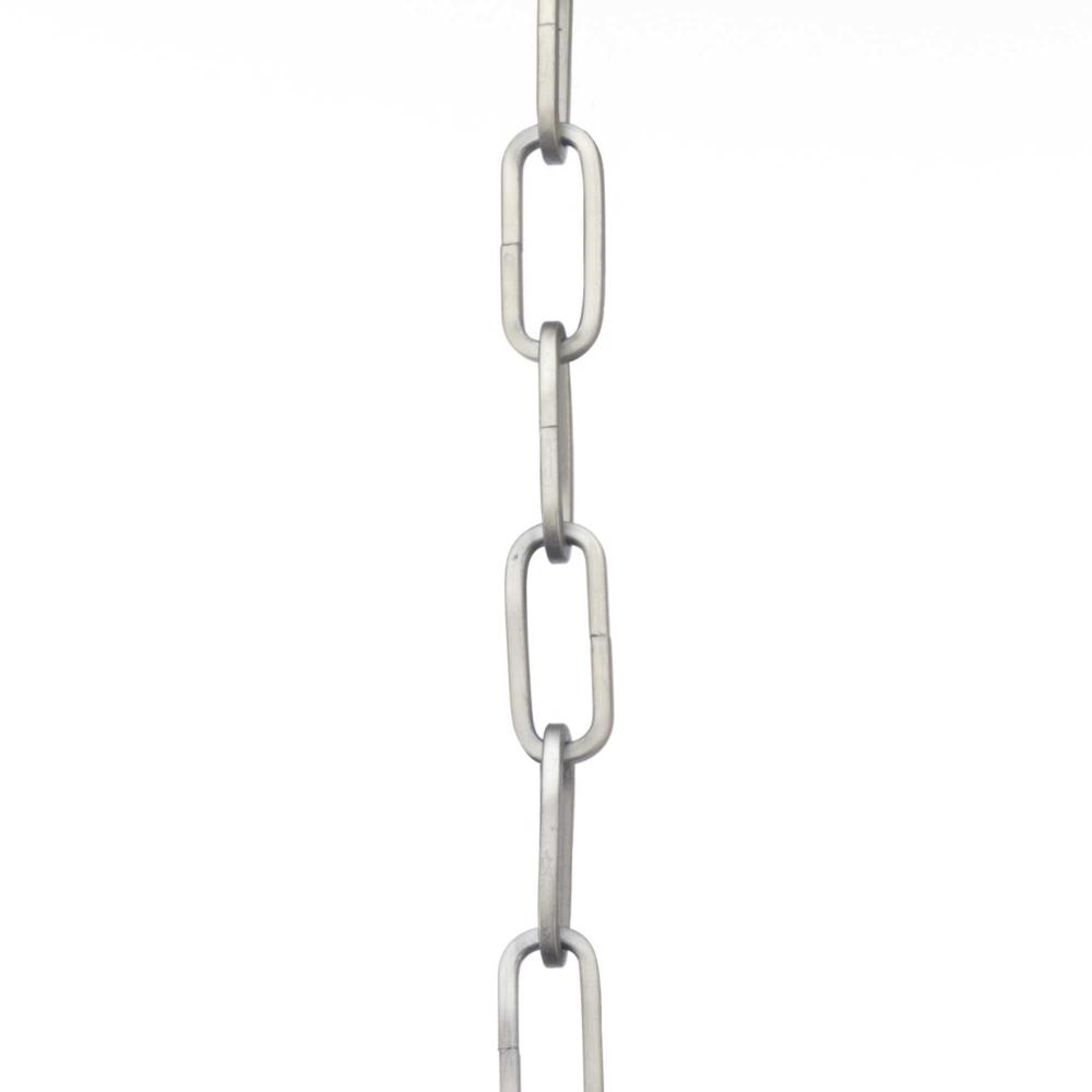 48-inch 9-gauge Antique Nickel Square Profile Accessory Chain