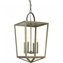 Progress P500196-161 - POINT DUMEÂ® byJeffrey Alan Marks for Progress Lighting Shearwater Collection Aged Brass  Large Pend