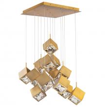 WAC US PD-29313S-AB - Ice Cube Chandelier Light