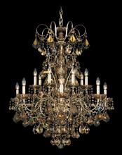 Schonbek 1870 3658-48R - New Orleans 14 Light 120V Chandelier in Antique Silver with Clear Radiance Crystal