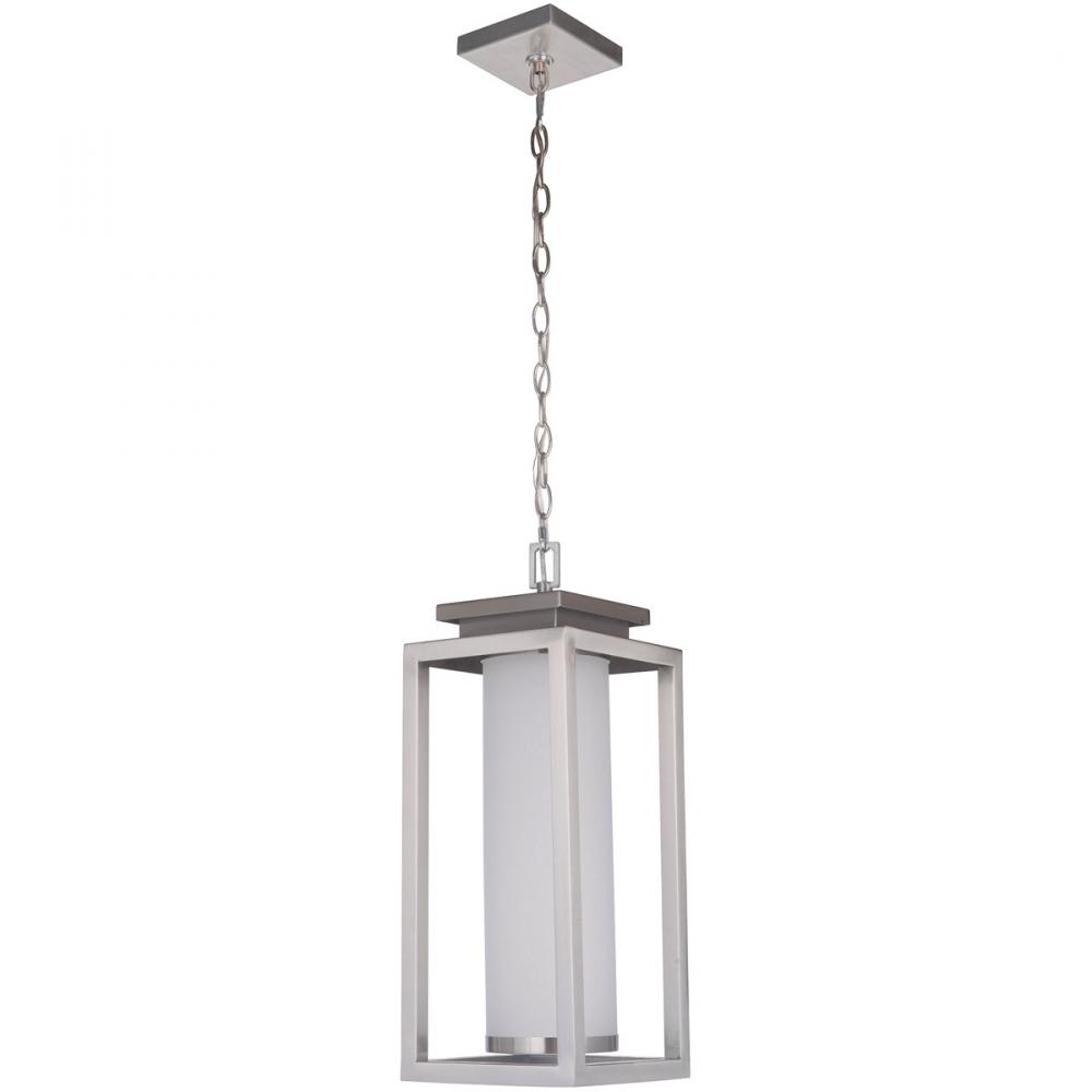 Vailridge 1 Light Large LED Outdoor Pendant in Stainless Steel