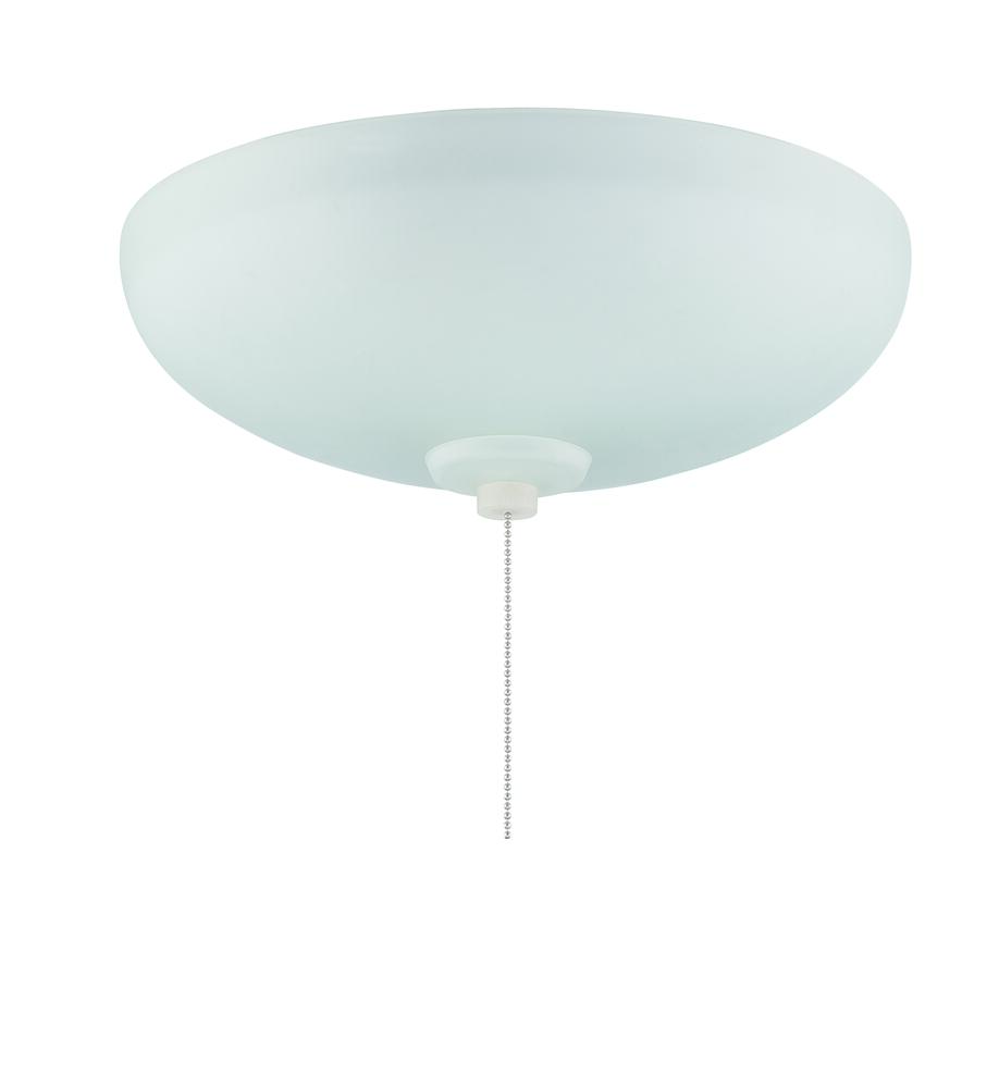 3 Light Elegance Bowl LED Light Kit (White Frost Glass)