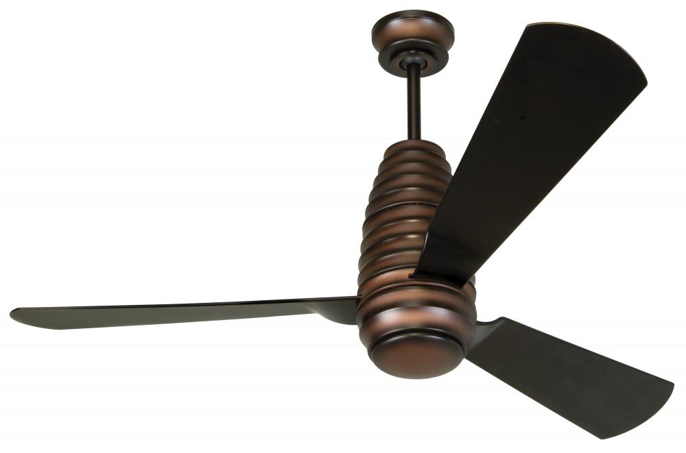 One Light Bb - Burnished Bronze Ceiling Fan