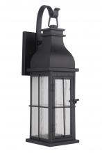 Craftmade ZA1814-MN-LED - Vincent 1 Light Medium LED Outdoor Wall Lantern in Midnight