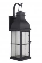 Craftmade ZA1804-MN-LED - Vincent 1 Light Small LED Outdoor Wall Lantern in Midnight