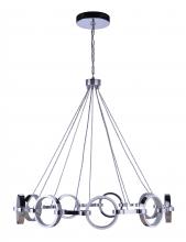 Craftmade 59329-CH-LED - Context 9 Light LED Chandelier in Chrome