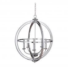 Craftmade 40135-CH - Berkeley 5 Light Foyer in Chrome