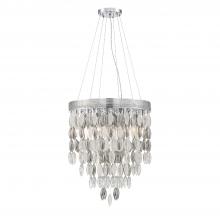 Crystorama HUD-A2219-CH - Hudson 9 Light Polished Chrome Chandelier