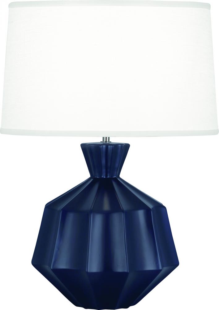 Matte Midnight Blue Orion Table Lamp