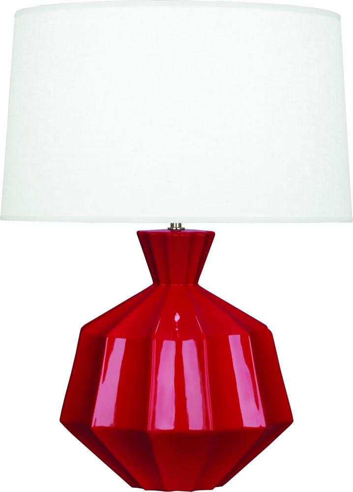 Ruby Red Orion Table Lamp