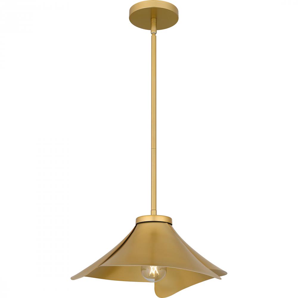 Wisp 1-Light Light Gold Pendant Light