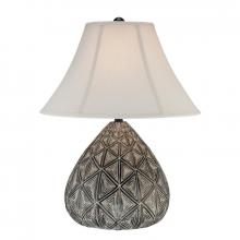 Quoizel NX924T - One Light Tan Shade Table Lamp