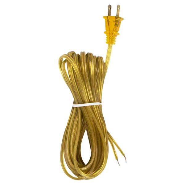 18/2 SPT-2-105C All Cord Sets - Molded Plug - Tinned Tips 3/4' Strip with 2' Slit 50 Ctn.20