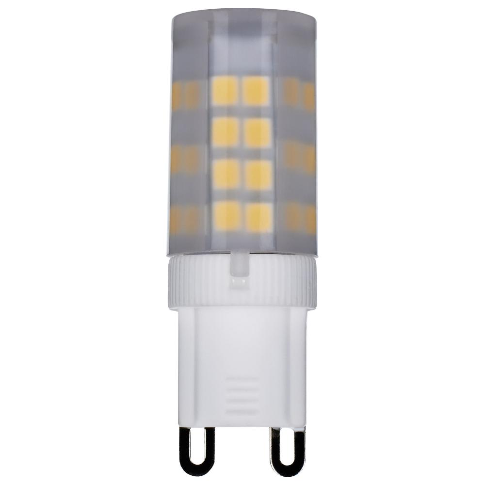 3.5 Watt; JCD LED; Frost; 4000K; G9 Base; 120 Volt