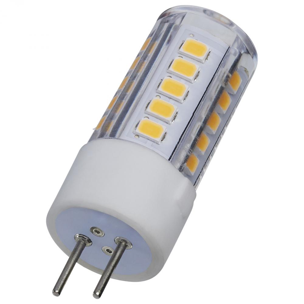 4.5 Watt Mini LED; GY6.35 Base; 3000K; Clear Finish; 12 Volt