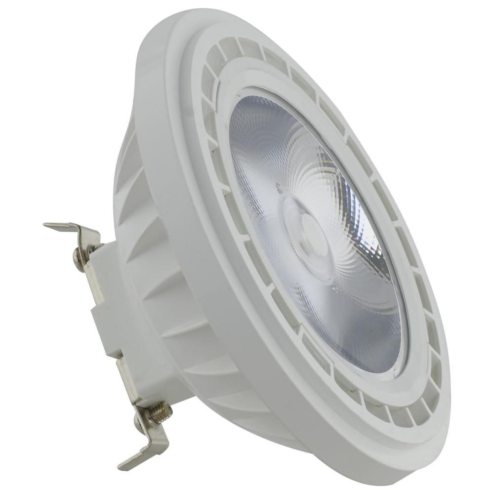12 Watt; AR111; COB LED; 900 Lumens; G53 Base; 80 CRI; 3000K; 12 Volt; 36 Degree; Floodlight Bulb