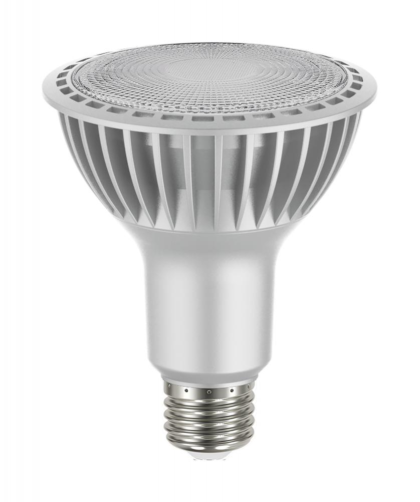 20.5 Watt PAR30 High Lumen LED; Long Neck; 5000K; Medium base; 120 Volt