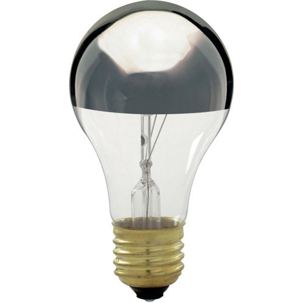 60 Watt A19 Incandescent; Silver Crown; 1500 Average rated hours; 580 Lumens; Medium base; 130 Volt