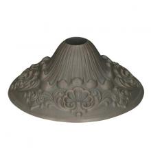 Satco Products Inc. 90/2481 - Cast Brass Canopy; Bronze Finish; 6-1/2" Diameter; 1-1/16" Center Hole; 2-1/2" Height