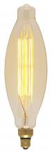 Satco Products Inc. S2431 - 100 Watt BT38 Incandescent vintage style; Amber; 2000 Average rated hours; Medium Base; 120 Volt