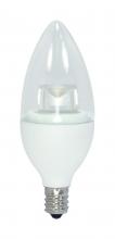 Satco Products Inc. S28574 - 3.5 Watt LED Candle; 3000K; Candelabra base; 120 Volt