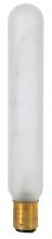 Satco Products Inc. S3298 - 20 Watt T6 1/2 Incandescent; Frost; 1500 Average rated hours; 140 Lumens; DC Bay base; 130 Volt